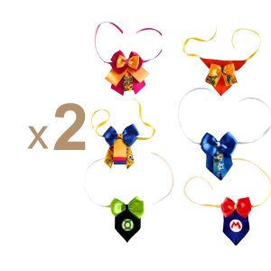 Súper Pack de Ahorro: 12 Corbatas y Lazos Artesanales Premium (2 Packs de 6)